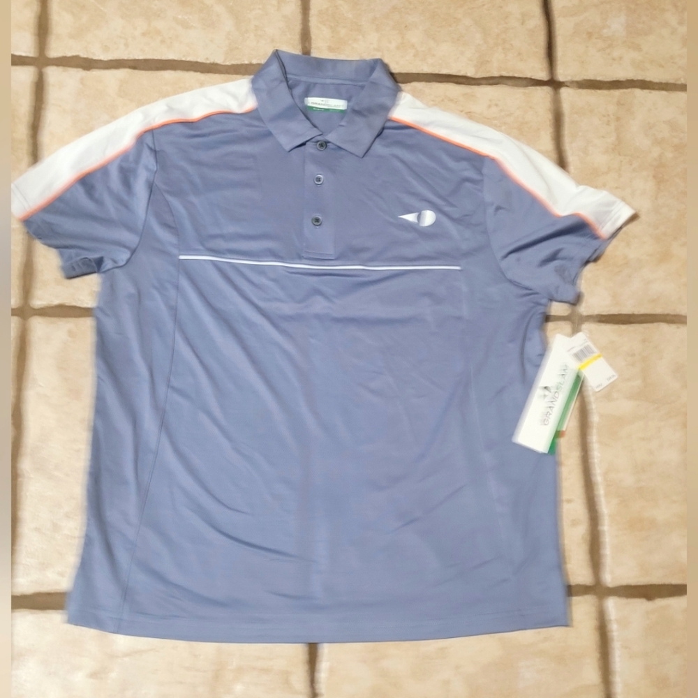 Grand slam Preformance Top M New Gray